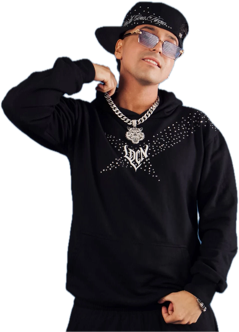Relax Rlx con el hoodie Strass de LDCN